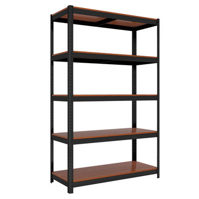 5 قابل تنظیم MDF Tiers Boltless Garage Rack قفسه فلزی قفسه برای انبار