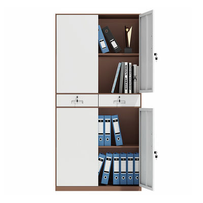 کابینت فلزی ذخیره سازی فلزی با ارتفاع بالا با دو کشو