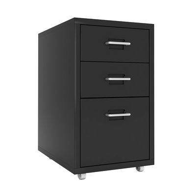 سه کشو دستگاه کشوی موبایل H485mm HELMER روی کاستورها