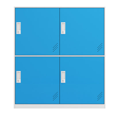 انبار سفارشی فلزی آبی کیف شخصی کمد کابینت کوچک