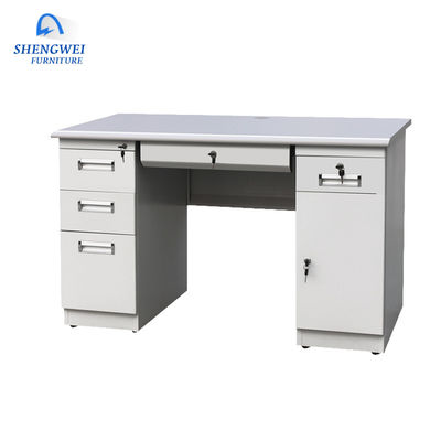 کمد درب و 3 کابینت کشو میز اداری فلزی بدون ترکیب
