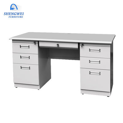کمد درب و 3 کابینت کشو میز اداری فلزی بدون ترکیب