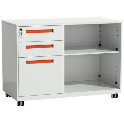 کابینت استیل پایه پایه چهار چرخ تامبور چرخ دار