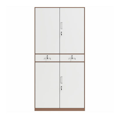 کابینت فلزی ذخیره سازی فلزی با ارتفاع بالا با دو کشو
