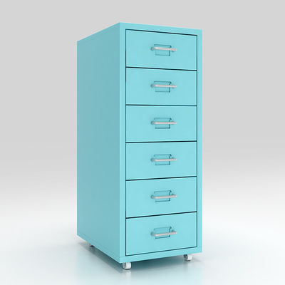 کابینت فایل فلزی موبایل KD Structure 6 Drawers برای ذخیره سازی در منزل