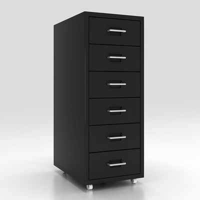 کابینت فایل فلزی موبایل KD Structure 6 Drawers برای ذخیره سازی در منزل
