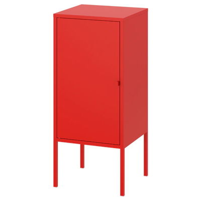 کمد فولادی تک درب فلزی 0.6 میلیمتری با پایه ایستاده