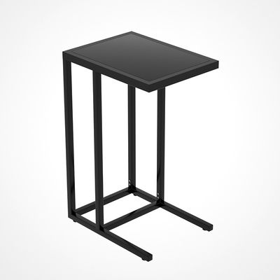 میز قهوه سازه فلزی مشکی ارتفاع 650 میلی متری Sofa Side