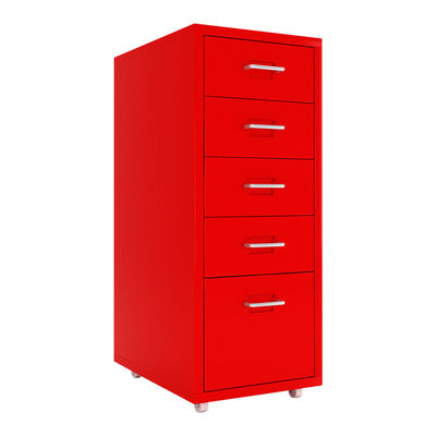صفحه اصلی 5 کشو کابینت انبار متحرک دارای ارتفاع 690 میلی متر با چرخ