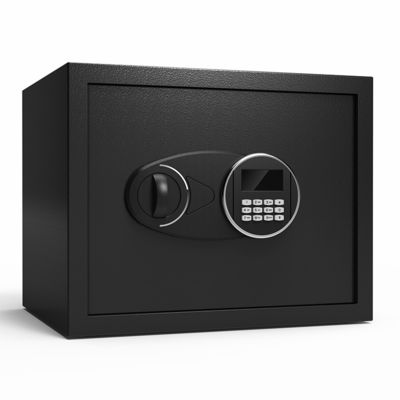 جعبه ایمنی Black Digital Security مبانی قفل رمز ورود جعبه کلید صفحه کلید فولادی