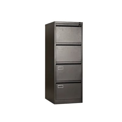 کابینت پرونده جانبی فلزی دفتر 4 کابینت سند فولادی کشو با قفل