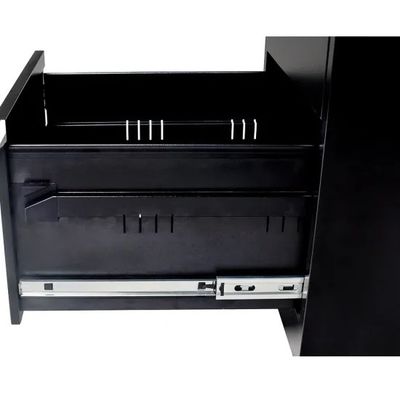 کابینت پرونده جانبی فلزی دفتر 4 کابینت سند فولادی کشو با قفل
