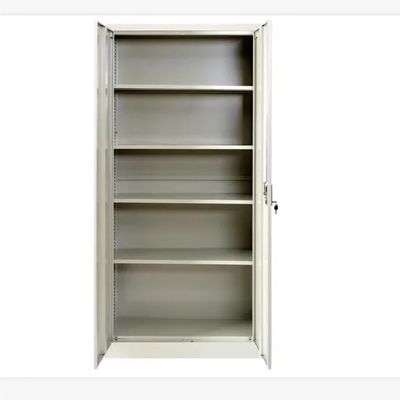 کابینت استیل کابینت 2 درب فلزی با 4 قفسه قابل تنظیم