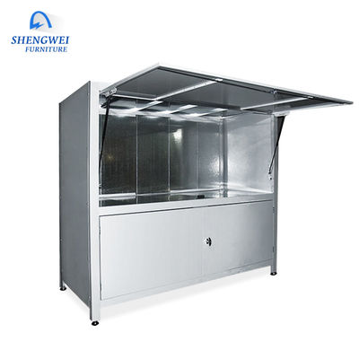 قفسه ذخیره سازی ابزار کابینت پوشش کاپوت اتومبیل پارکینگ اتومبیل زرد