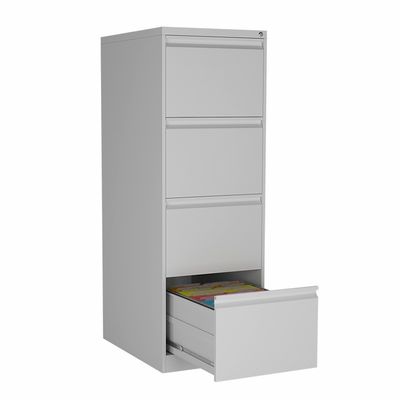 کابینت پر کردن فلزی مبلمان اداری کابینت پرینت جانبی چهار کشوی عمیق