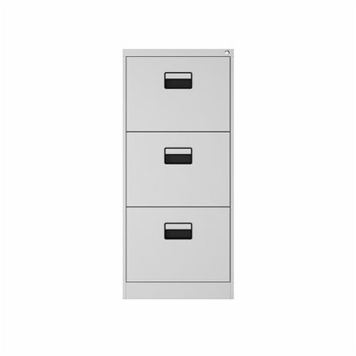 کابینت پر کردن فلز 3 طبقه با کشوی کشوی بزرگ خاکستری