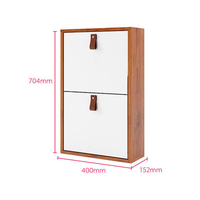 کابینت کفش فلزی سازنده ذخیره سازی قفسه افقی 2 کشو
