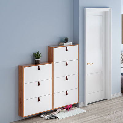 صفحه اصلی 4 لایه کابینت ذخیره سازی کفش فلزی به سادگی دو برابر می شود