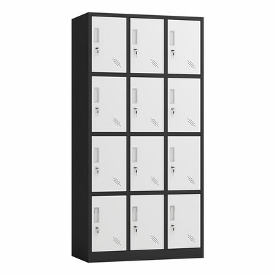 قفسه کابینت فلزی دو درب دفتر 12 رنگ