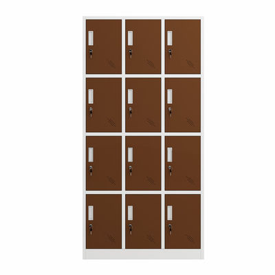 قفسه کابینت فلزی دو درب دفتر 12 رنگ